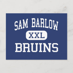 Sam Barlow - Bruins - High School - Gresham Oregon Postkarte