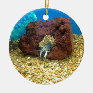 Sam die blauen Hummerpanzerkrebse Keramik Ornament