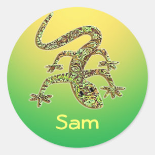Sam Gecko / Salamander / Stickers Lizard