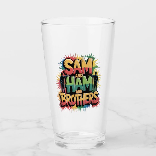 Sam & Ham sind Brüder Glas (Vorderseite)