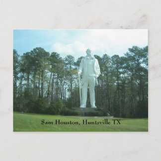 Sam Houston, Huntsville TX Postkarte