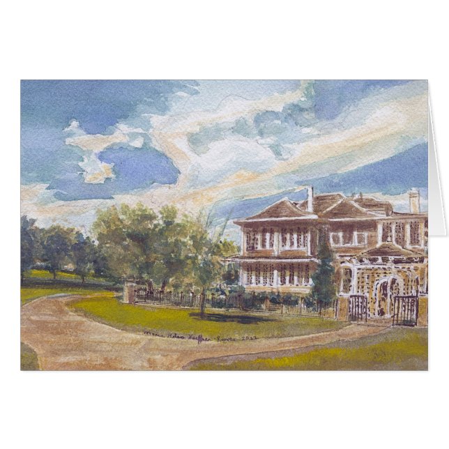 Sam Houston Park: Staiti House 1905 (Vorderseite (Horizontal))