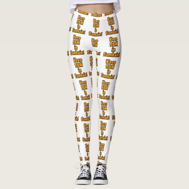 Sam in Samhain Leggings (Vorderseite)