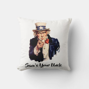 Sam ist dein Onkel Kissen