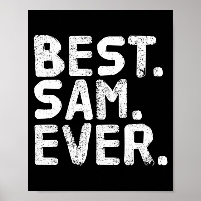 Sam jemals lustige Männer Vaters Geschenkidee Leis Poster (Vorne)