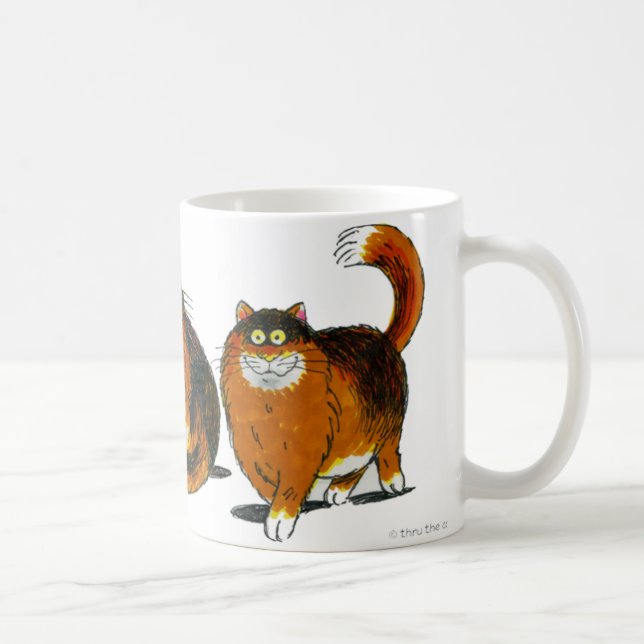 "Sam" Katzen-Tasse Kaffeetasse (Rechts)