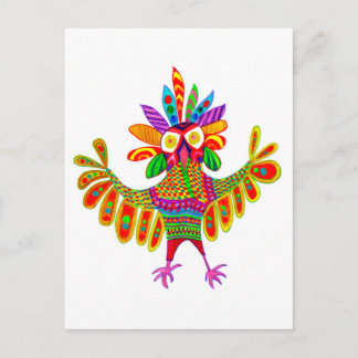 Sam la carte postale Mardi Gras Owl