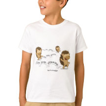 Sam le T-shirt de hérisson - GARDEZ JUSTE STIMMING