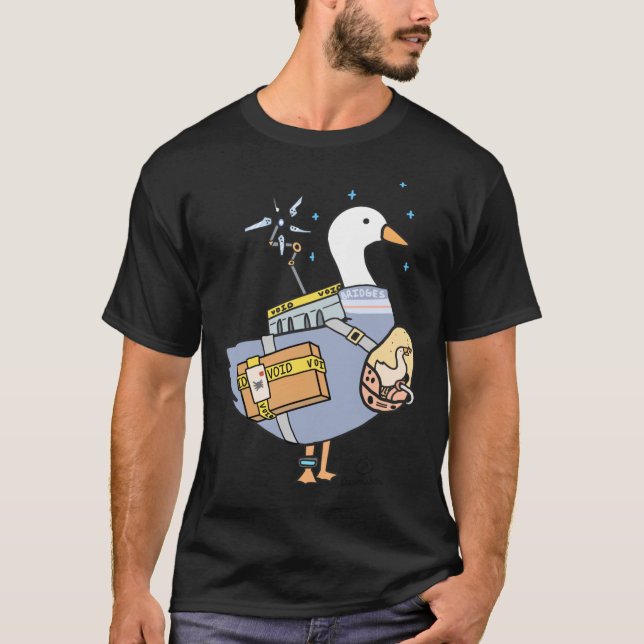 Sam Porter Bridges als Gans von Death Strings T-Shirt (Vorderseite)