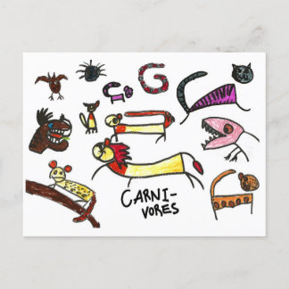 Sam the Igel - Johnny's Postcard #6 Postkarte