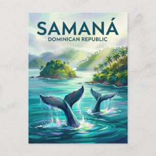 Samaná Dominikanische Republik Postkarte