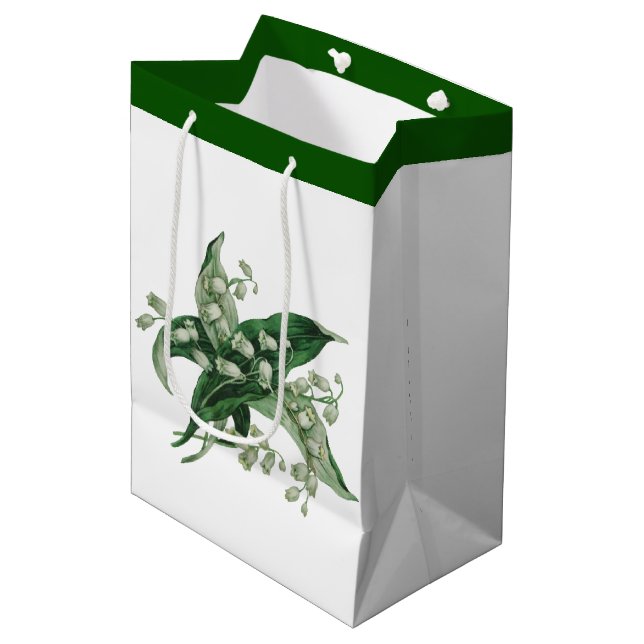 Samantha Lily 2 Mittlere Geschenktüte (Vorderseite Schrägansicht)