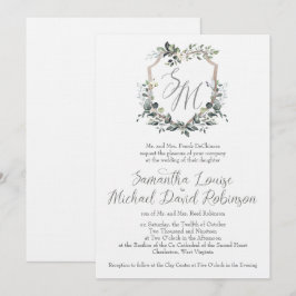 Samantha und Michael Wedding Einladung