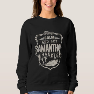 Samantha Vorname Shirt Samantha Name Birthday
