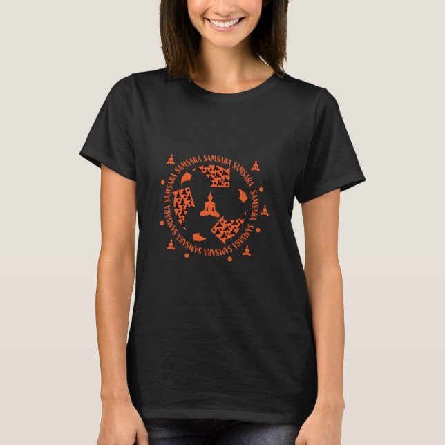 Samara Buddhist - Nirvana-Buddhismus T-Shirt (Vorderseite)