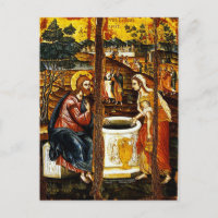 Samaritan Woman im Brunnen von Emmanuel Tzanes
