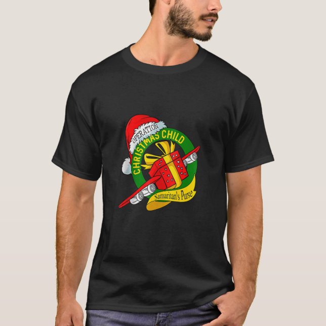 Samaritans Puroperation Weihnachtskind Funny T-Shirt (Vorderseite)
