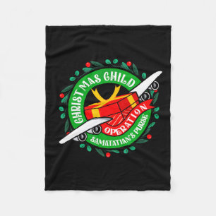 Samaritans Purse Operation Weihnachts-Kindermädche Fleecedecke