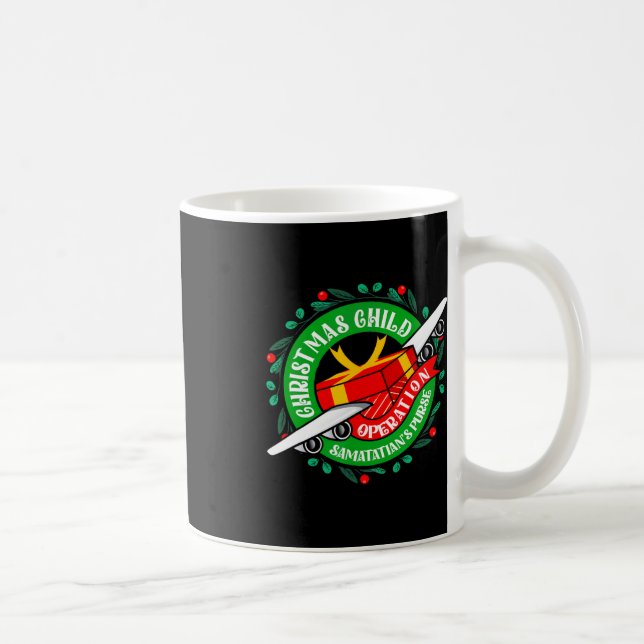 Samaritans Purse Operation Weihnachts-Kindermädche Kaffeetasse (Rechts)