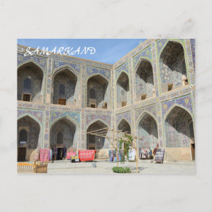 Samarkand, Usbekistan Postkarte