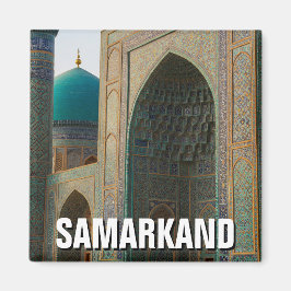 Samarkand Usbekistan Travel Magnet