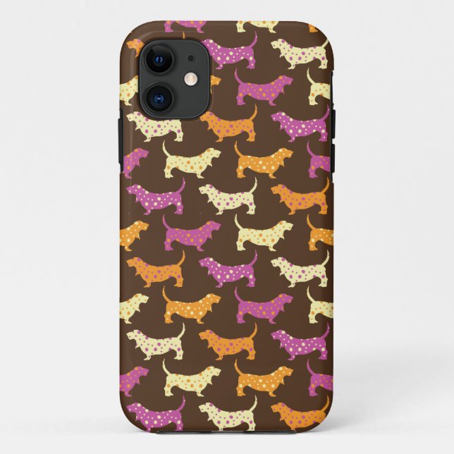 Samba Bassets Case-Mate iPhone Hülle (Rückseite)