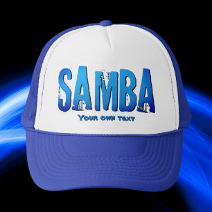 Samba brasileiro do Brasil Dance Music T - Shirt Truckerkappe