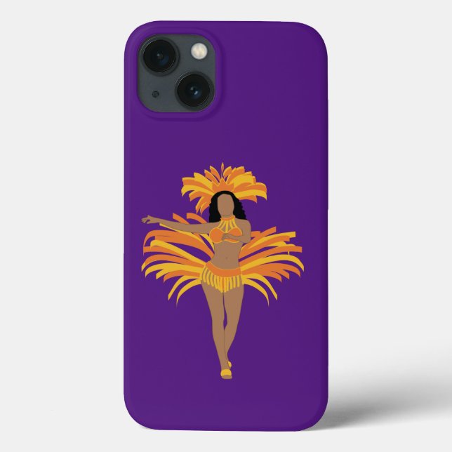 Samba Dancer Lila Fall Case-Mate iPhone Hülle (Rückseite)