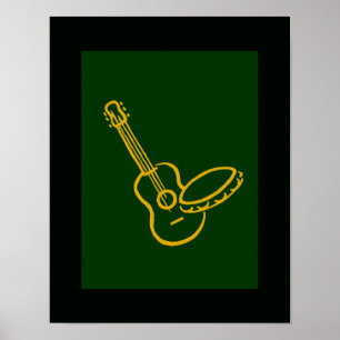 Samba-Druck für Wände Poster