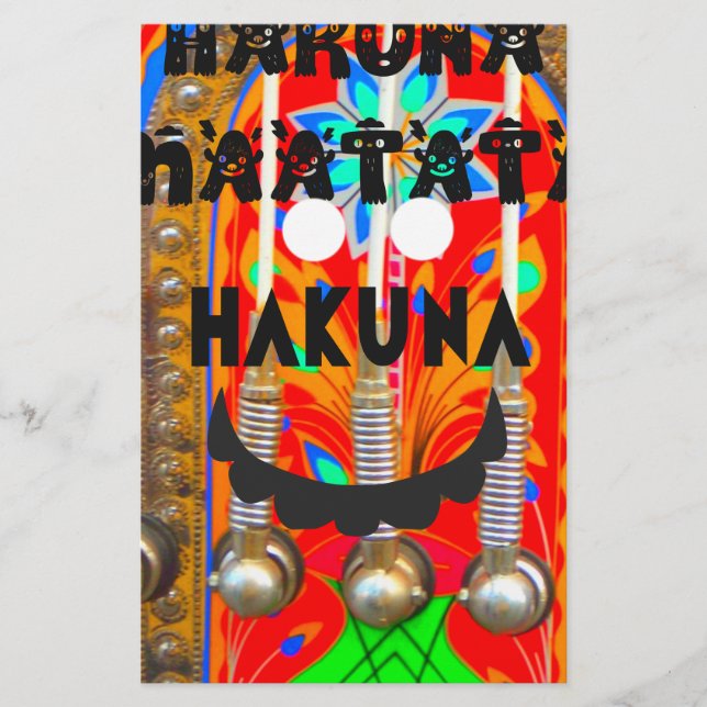 Samba Karnevalfarben Hakuna Matata blings.png (Vorderseite)