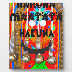 Samba Karnevalfarben Hakuna Matata blings.png Fotoplatte