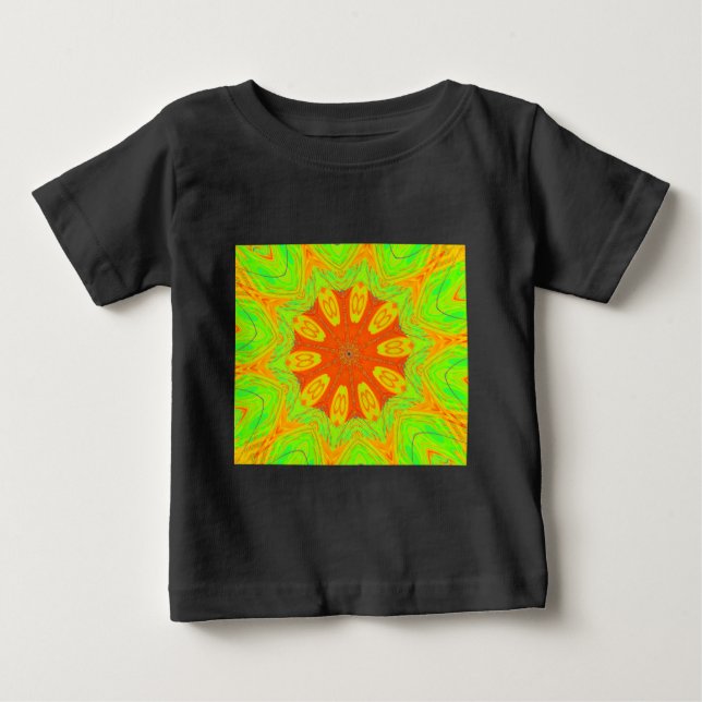 Samba Motif Art Print Baby T-shirt (Vorderseite)