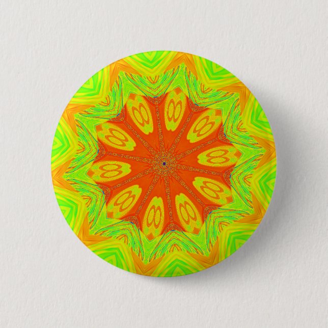 Samba Motif Art Print Button (Vorderseite)