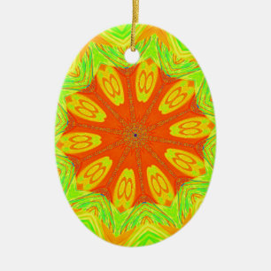 Samba Motif Art Print Keramikornament