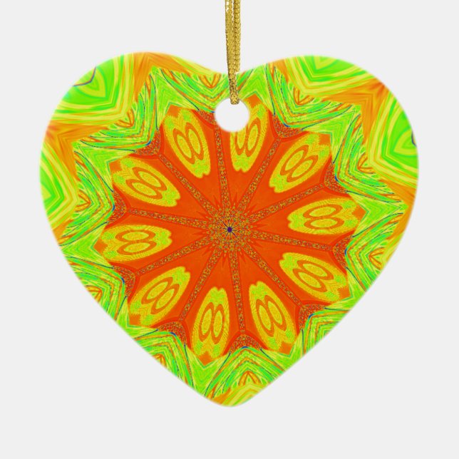 Samba Motif Art Print Keramikornament (Vorne)