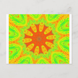 Samba-Motiv-Kunstposter Postkarte