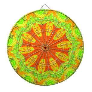 Samba-Motiv-Kunstprint Dartscheibe