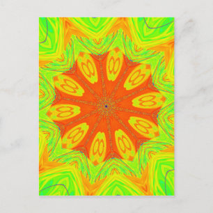 Samba-Motiv-Kunstprint Postkarte