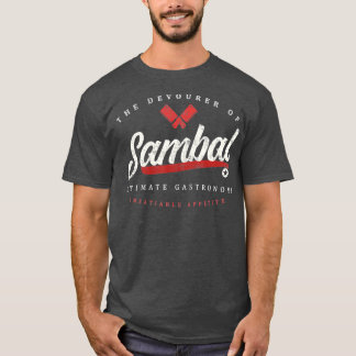 Sambal indonesisch Food Funny Retro T-Shirt
