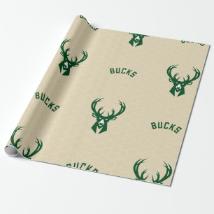 Sambhur-Logo mit BUCKS im Hintergrund Geschenkpapier