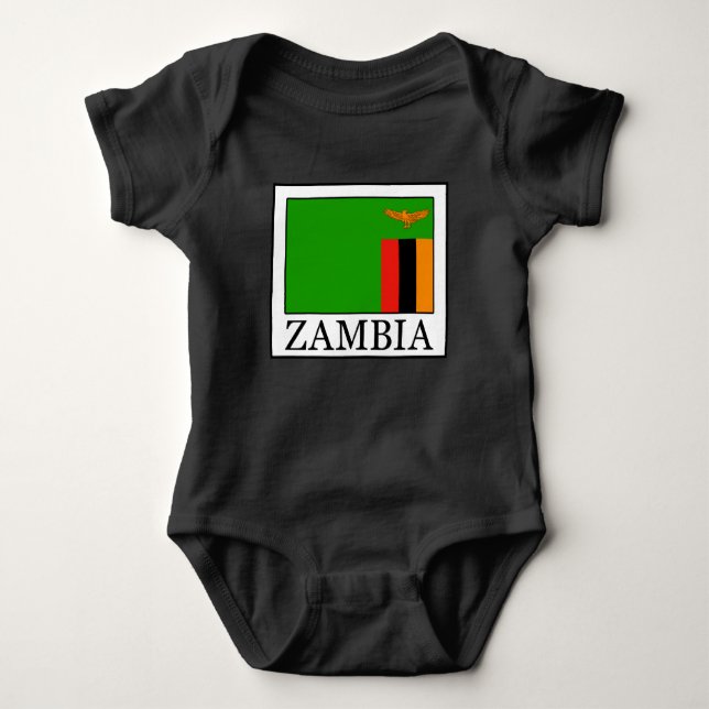 Sambia Baby Strampler (Vorderseite)