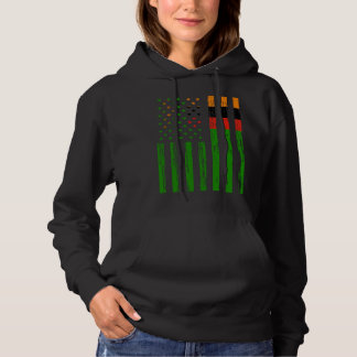 Sambia-Flagge Amerika USA Es ist in meiner DNA fü Hoodie