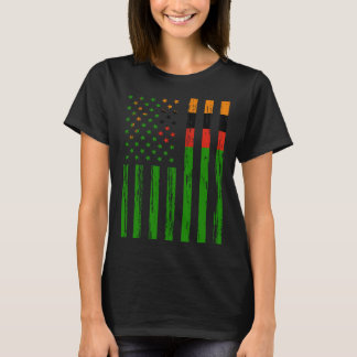 Sambia-Flagge Amerika USA Es ist in meiner DNA fü T-Shirt