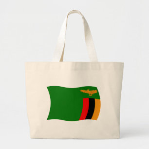 Sambia-Flagge Tragetasche