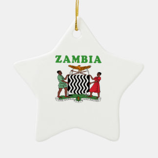 Sambia-Wappen Entwürfe Keramikornament
