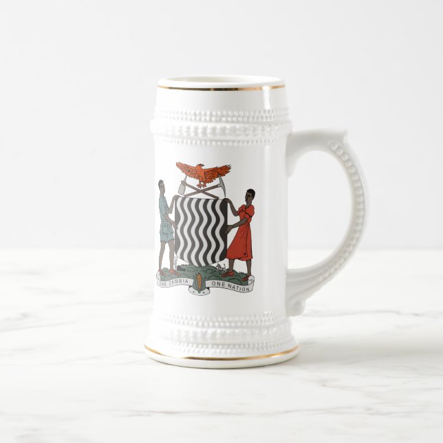 Sambia-Wappen Tasse (Rechts)
