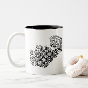 Sambia Zweifarbige Tasse