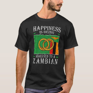 Sambische Hochzeitsrepublik Sambia T-Shirt