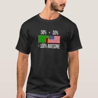 Sambische Wurzeln Sambia Sambisch Amerikaner Premi T-Shirt