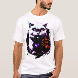 Same Cat Boss Funny Halloween Cat T - Shirt